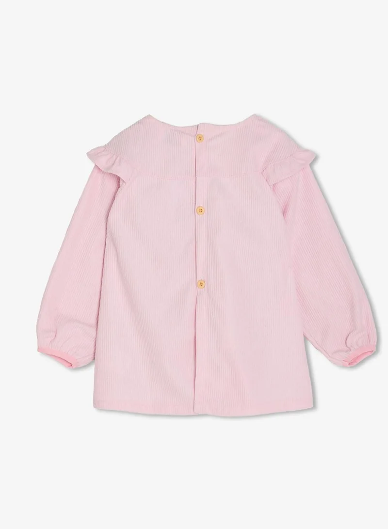 Pinata long sleeve  frill dress